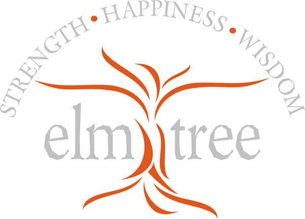 Elm Tree - Retro Canopy of Elms - Dark Slate